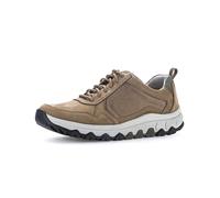 Pius Gabor Sneaker Rollingsoft Leder/Textil Cord Beige Herren Gr. 10