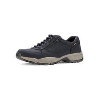Pius Gabor Herren Sneaker Low,Halbschuhe,zertifiziertes Leder,Wechselfußbett,Freizeitschuhe,Turnschuhe,Laufschuhe,Midnight,43 EU / 9 UK