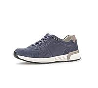 Pius Gabor Herren Sneaker Low,Halbschuhe,zertifiziertes Leder,Wechselfußbett,Freizeitschuhe,Turnschuhe,Laufschuhe,schnürer,Fjord,44 EU / 9.5 UK
