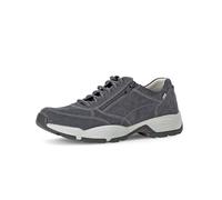 Pius Gabor Herren Sneaker Low,Halbschuhe,zertifiziertes Leder,Wechselfußbett,Laufschuhe,schnürschuhe,schnürer,Turnschuhe,Indigo,45 EU / 10.5 UK