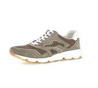 Pius Gabor Herren Sneaker Low,Halbschuhe,zertifiziertes Leder,Wechselfußbett,Men's,Halbschuhe,straßenschuhe,salvia Kombi,44 EU / 9.5 UK