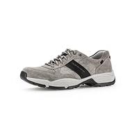 Pius Gabor Herren Sneaker Low,Halbschuhe,zertifiziertes Leder,Wechselfußbett,schnürschuhe,straßenschuhe,Strassenschuhe,Stone,49.5 EU / 14 UK