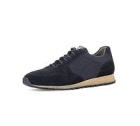 Pius Gabor Herren Sneaker Low,Halbschuhe,zertifiziertes Leder,Wechselfußbett,Sportschuhe,Freizeitschuhe,Turnschuhe,Midnight,43 EU / 9 UK