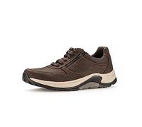 Pius Gabor Herren Sneaker Low Mocca – zertifiziertes Leder, Wechselfußbett – Gr. 48.5 / 13 UK