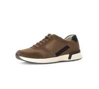Pius Gabor Herren Sneaker Low,Halbschuhe,zertifiziertes Leder,Wechselfußbett,straßenschuhe,Strassenschuhe,Timber/Midnight,42 EU / 8 UK