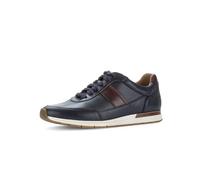 Pius Gabor Herren Sneaker Low,Halbschuhe,zertifiziertes Leder,Wechselfußbett,Superflex Sohle,Kork-Zwischensohle,Denim/Mocca/Cognac,41 EU / 7.5 UK