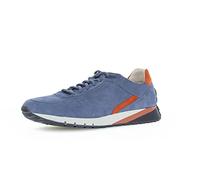 Pius Gabor Herren Sneaker Low,Halbschuhe,zertifiziertes Leder,Wechselfußbett,Superflex Sohle,Men's,man,Halbschuhe,Sky/Mango,44 EU / 9.5 UK