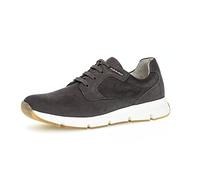 Pius Gabor Herren Sneaker Low,Halbschuhe,zertifiziertes Leder,Wechselfußbett,Superflex Sohle,schnürer,Man,Halbschuhe,fumo,42 EU / 8 UK