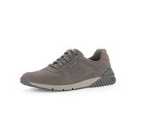 Pius Gabor Herren Sneaker Low,Halbschuhe,zertifiziertes Leder,Wechselfußbett,Superflex Sohle,Strassenschuhe,Sportschuhe,Grey,44 EU / 9.5 UK