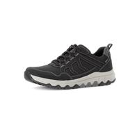 Pius Gabor Herren Sneaker Low, Männer Halbschuhe,schnürschuhe,schnürer,straßenschuhe,Strassenschuhe,Sportschuhe,Black,44 EU / 9.5 UK