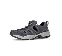 Pius Gabor Herren Sneaker Low,Sandalen,zertifiziertes Leder,Wechselfußbett,Outdoorsandalen,sportsandalen,Sommerschuhe,Indigo,41 EU / 7.5 UK