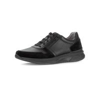 Pius Gabor Herren Sneaker Low, Männer Halbschuhe,Wechselfußbett,schnürschuhe,straßenschuhe,Strassenschuhe,Sportschuhe,Black,43 EU / 9 UK