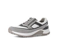 Pius Gabor Herren Sneaker Low, Männer Halbschuhe,Wechselfußbett,Strassenschuhe,Sportschuhe,Freizeitschuhe,Midgrey/Iron/White,42 EU / 8 UK