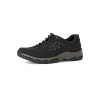 Pius Gabor Herren Sneaker Low, Männer Schnürschuhe,Wechselfußbett,Halbschuhe,Freizeitschuhe,Schnuerschuhe,Schnuerer,Black,46 EU / 11 UK