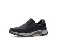 Pius Gabor Herren Sneaker Low,Slip On,Wechselfußbett,zertifiziertes Leder,Slip-ons,freitzeitschuhe,offener einschlupf,Midnight,40 EU / 6.5 UK