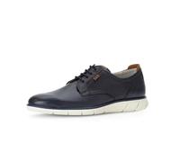 Pius Gabor Herren Sneaker,Schnürschuhe,recyceltes Futter,zertifiziertes Leder,Wechselfußbett,Derby schnürung,Schnuerer,Denim,44.5 EU / 10 UK