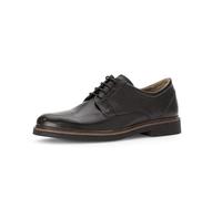 Pius Gabor Herren Sneaker,Schnürschuhe,zertifiziertes Leder,Wechselfußbett,straßenschuhe,Strassenschuhe,Schnuerung,Black,44.5 EU / 10 UK