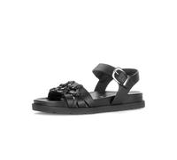 pius gabor - Riemchensandalen Glattleder schwarz schwarz - Gr. - 42