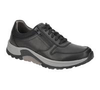 Pius Gabor Herren Sneaker Low, Männer Schnürschuhe,Wechselfußbett,schnürer,Halbschuhe,Freizeitschuhe,Schnuerschuhe,Black,42 EU / 8 UK