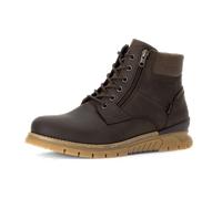 Pius Gabor Herren sportliche Stiefel,Schnürschuhe,Gore TEX,Latex Wechselfußbett,Super Flex Sohle,Reißverschluss,WARM Gefüttert,Mocca/Bison,46.5 EU / 11.5 UK