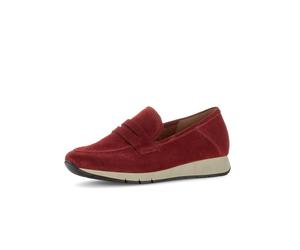 pius gabor - Slipper Rauleder rot rot - Gr. - 6 UK