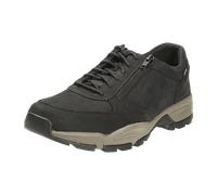 Pius Gabor Herren Sneaker Low,Halbschuhe,zertifiziertes Leder,Wechselfußbett,Turnschuhe,Laufschuhe,schnürschuhe,schnürer,Black,42.5 EU / 8.5 UK