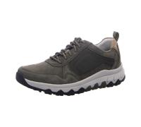 Pius Gabor Herren Sneaker 8005 Oliv – Wechselfußbett, zertifiziertes Leder, Weite G1/2, Gr. 46 EU
