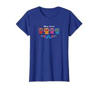 Pixar Coco Full Color Logo T-Shirt, Damen, Königsblau, L