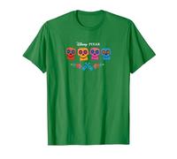 Pixar Coco Full Color Logo T-Shirt, Herren, Dunkelgrün, M