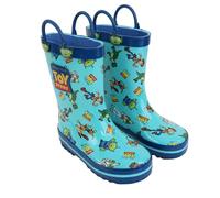 Pixar Regenstiefel für Kinder, Grün , 11 Little Kid