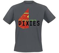 Pixies Head Carrier Männer T-Shirt grau XL 100% Baumwolle Band-Merch, Bands