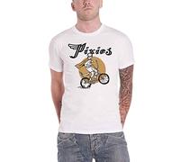 Pixies T Shirt Tony Nue Band Logo offiziell Herren Weiß L