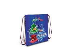 PJ Masks Turnbeutel (40x33cm), Turnbeutel aus strapazierfähigem Polyester. Auch verwendbar als stylischer Rucksack für z.B. den Strandausflug, Kids Licensing KL89117