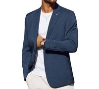 PJ PAUL JONES Blazer Herren Sakko Sportlich Regular Fit Business Freizeit Anzugjacken für Hochzeit (2XL, Navy Blau)