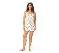 PJ Salvage Damen [Amazon Exclusive] Cool Touch Jersey Tank 2-Piece Pj Set Pyjamaset, Elfenbein, M