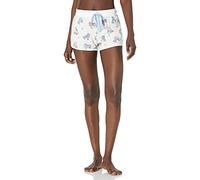 PJ Salvage Damen Loungewear Flashback Short Pyjamaunterteil, Elfenbein, X-Groß