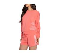 PJ Salvage Damen Pyjama-Set "The Summer I Turned", bestickt, bedruckt, Sweatshirt und kurze Hose, bubblegum, S