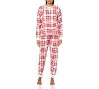 PJ Salvage Damen Pyjama-Set, voller Urlaubsstimmung, Elfenbein, S (2 Stück)