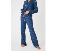 PJ Salvage Pyjama-Hose in Dunkelblau - Größe L | Damen Loungewear