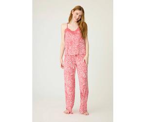 PJ Salvage Pyjama-Hose in Pink - Größe XL | Damen Loungewear