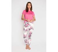 PJ Salvage Pyjama-Hose in Weiß - Größe XL | Damen Loungewear