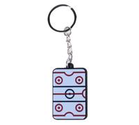 Pjeghbvop Eishockey-Sport-Schlüsselanhänger, Cartoon-Wintersport-Anhänger, Schlüsselanhänger, Autoschlüsselhalter, Taschenanhänger, Handtaschen-Zubehör