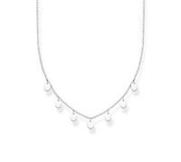 Plättchenkette aus Sterlingsilber
