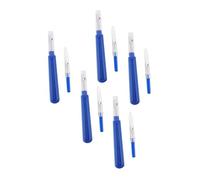 PLAFOPE 10 Stück Teiliges Nahttrenner mit farbigen Griffen Komfortabler Fadenentferner für feine Nähte und Kreuzstich Geeignet für professionelle Näharbeiten und Heimgebrauch