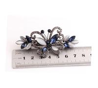 PLAFOPE Haarspangen für Damen Blaue Haarspange Haarclips Haarnadeln Party-kopfbedeckungen Robustes Material Schönes Design Individuelle Note Geschenkidee