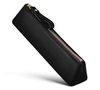 PLAFOPE Handgefertigtes Leder-mäppchen Klein Robustes Federmäppchen Vintage Stifteetui Mit Reißverschluss Vielseitig Für Büro Schule Und Alltag Geeignet