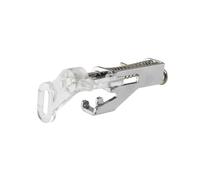 PLAFOPE Multifunktionaler Metall Nähmaschinen pressfuß Silber für Freihand quilten und Sticken Passend für Haushaltsnähmaschinen Singer Brother Babylock Langlebig und Einfach zu Bedienen