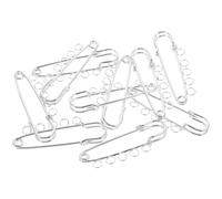 PLAFOPE Sicherheitsnadeln 10 Stück mit 5 Löchern Goldfarbene Kiltnadeln aus Legierung Vielseitig Einsetzbar für Bastelarbeiten und Schmuck an Strickjacken Röcken und Schals