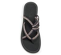 Plaka Damen Flip Flops Sandalen Oceanside | Elegante Sommersandalen für Damen, bequeme Riemchensandalen, lässige Flip-Flops