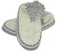 Plakolm Plakolm Hüttenschuh hellgrau - Größe 36